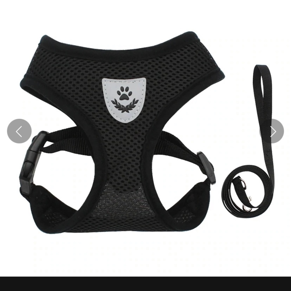 NWT Comfort Dog Harness Leash Bundle Set